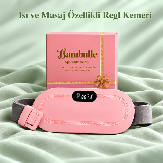 Isı ve Masaj Özellikli Regl Kemeri